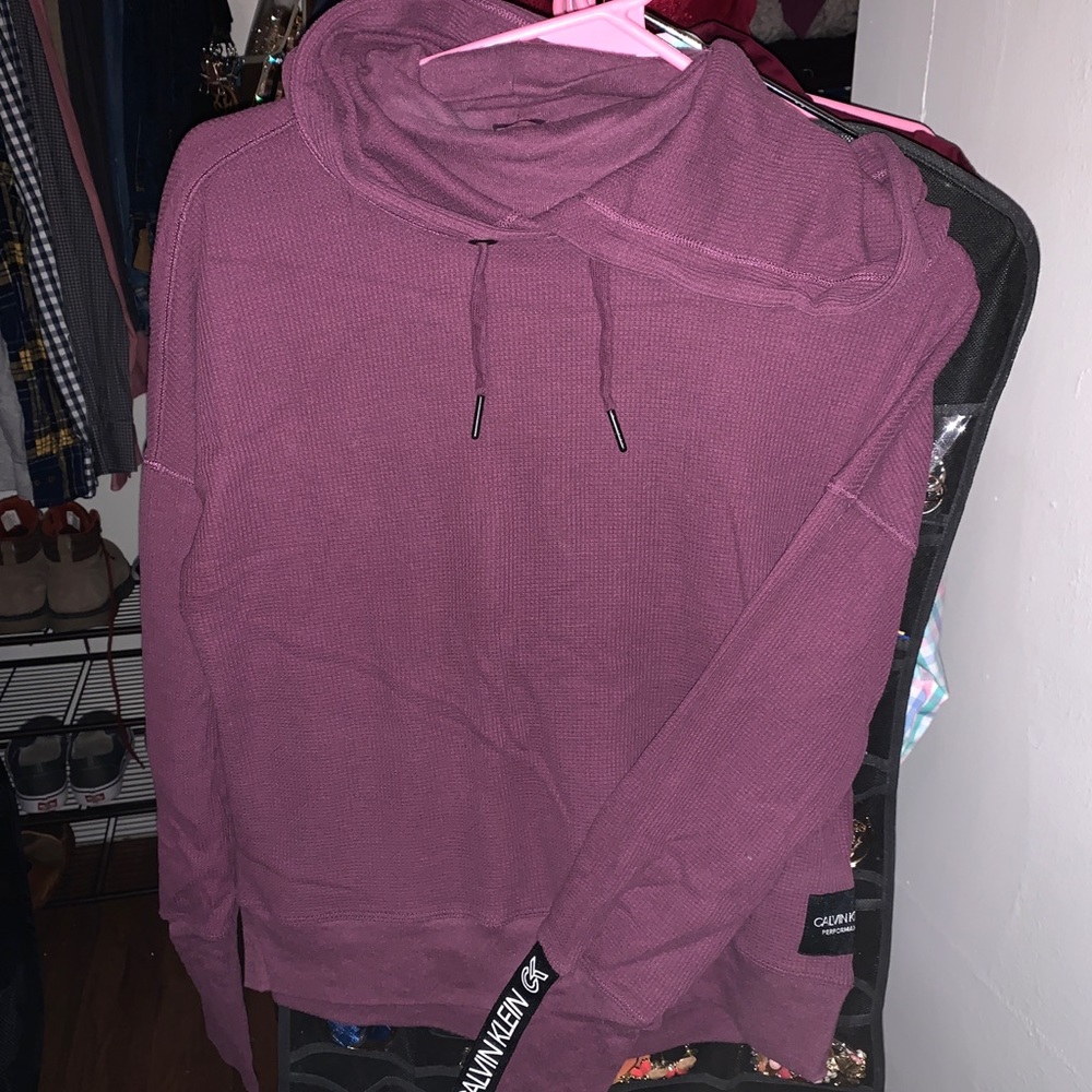 Calvin Klein Hooded Workout Top